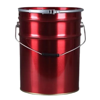 5 Gallon Open Head Steel Bucket Dengan Epoxy Phenolic Lining