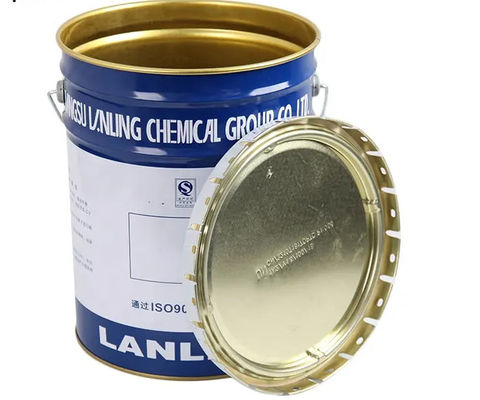 UN Disetujui Emas Phenolic dilapisi ember logam untuk penyimpanan tinta