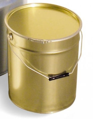 5 galon kerucut Food Safe Empty Paint Bucket Dengan Lapisan Dalam Dan Tutup