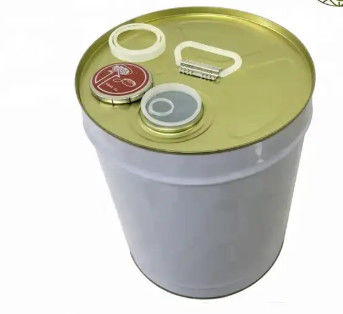 5 Gallon Tight Head Steel Buckets untuk Penyimpanan Pelarut Dengan PBB Disetujui