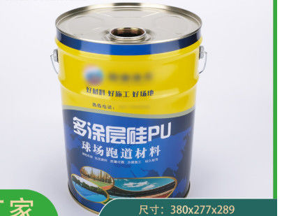 6 Gallon Steel Latex Tight Head Bucket Dengan UN Disetujui