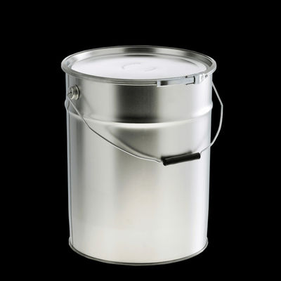 Produk bubuk 5 Gallon Steel Bucket Lever Lock Ring Tutup Dan Handle