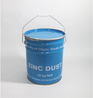 UN Rated 5 Gallon Metal Ember Untuk Tinta Dengan Lever Lock Ring Tutup