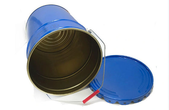 Bucket Solvent Tinplate Dengan Tutup Flore Edge UN Nomor 5 Gallon