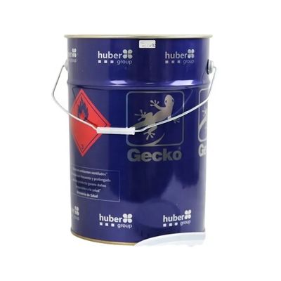 0.28-0.42mm 5 Gallon Paint Bucket Tinplate Builders With Castellated Lid untuk penyimpanan cat
