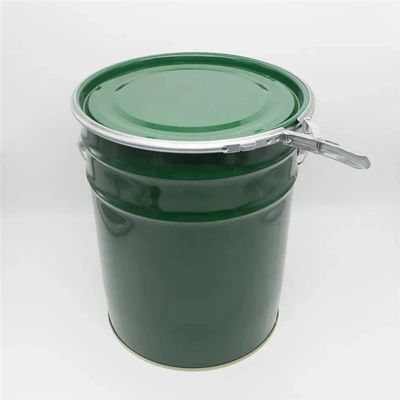 UN Rated 5 Gallon Steel Paint Bucket Dengan Lever Lock Ring Lids