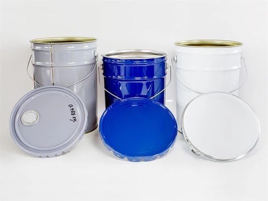 UN Rated Petroleum Chemicals 5 Gallon Metal Builders Korosi Tahan