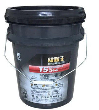 UN Nomor 20 liter Plastik Bucket Container Untuk Minyak Mesin Dengan Rieke Spout
