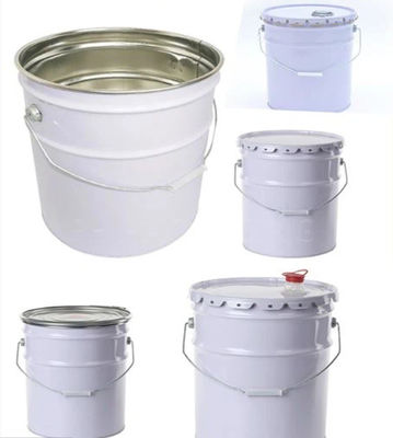 5 Liter hingga 25 Liter Metal Ink Bucket Stainless Steel