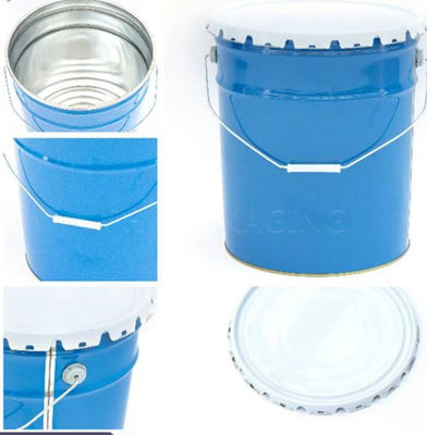 5 Gallon Baja Solid Solvent Ember Dengan Curly Edge Tutup