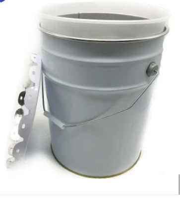 Konik 5 Gallon Open Head Baja Ember Dengan PE Drum Liner 0.32-0.42mm