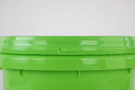 5 galon Plastik Bucket Container Dengan Tear Strip Tutup Untuk Liquid Solid Storage