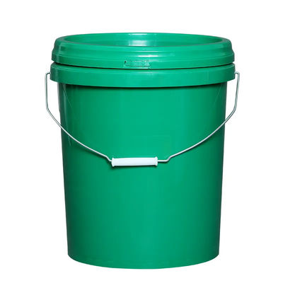 5 galon Plastik Bucket Container Dengan Tear Strip Tutup Untuk Liquid Solid Storage