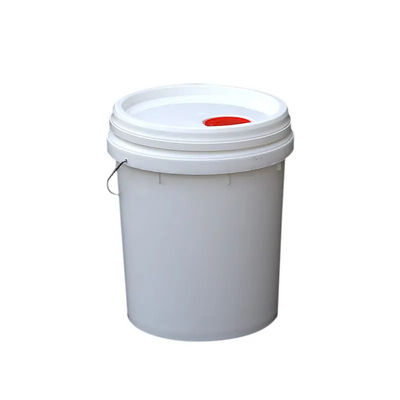 20L Bucket Cat Plastik Dengan Tutup Plastik Metal Handle Dan Tutup Datar