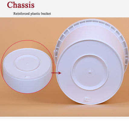 1.5 Liter Natural Open Head Plastic Bucket Container (Kotak Plastik Berkepala Terbuka)