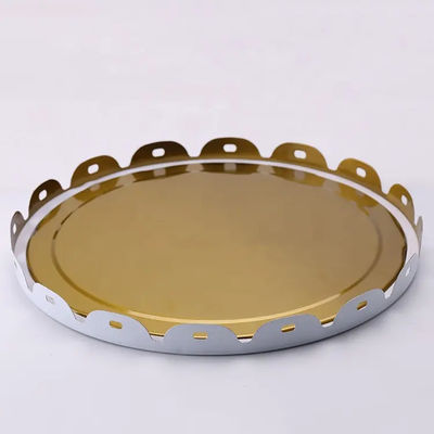 6 Gallon Tinplate Bundar Open Head Ember Baja Dengan Flower Edge Cover Removable