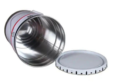 0.32-0.42mm 5 Gallon Paint Bucket untuk penyimpanan atap Mastiks