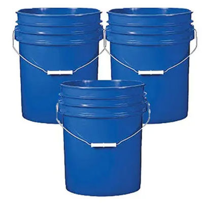 16L Printing Inks Plastik Storage Buckets With Metal Handle Plastik Grip