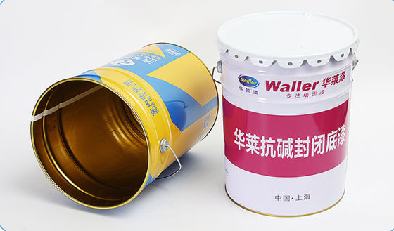 Emas Fenolik dilapisi Metal Grease Bucket Dengan PBB Disetujui