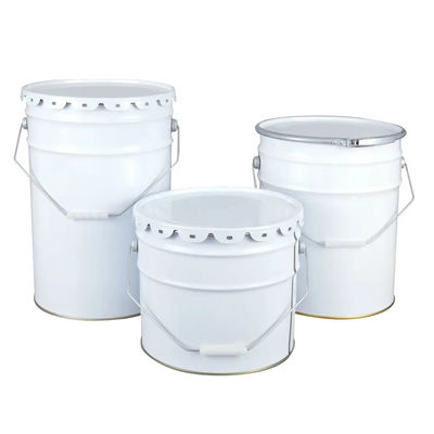 1 Gallon Untuk 6 Gallon Metal Ink Tinplate Ember Dengan PBB Disetujui Untuk Pencetakan Dan Kemasan