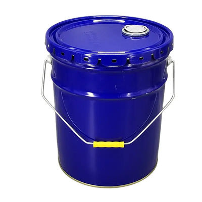Tinplate 20L Metal Ember Ember Dengan Cap Bunga Lug Removable