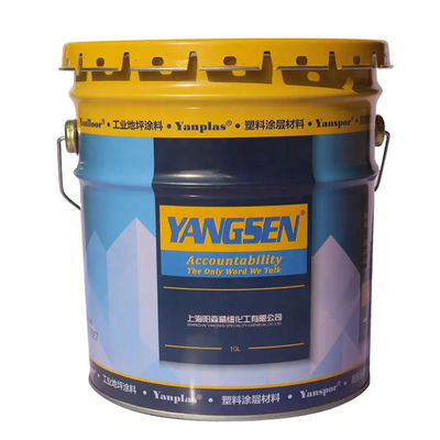 Metal Tinplate Ember Kimia 1 Gallon Untuk 6 Gallon Bulat