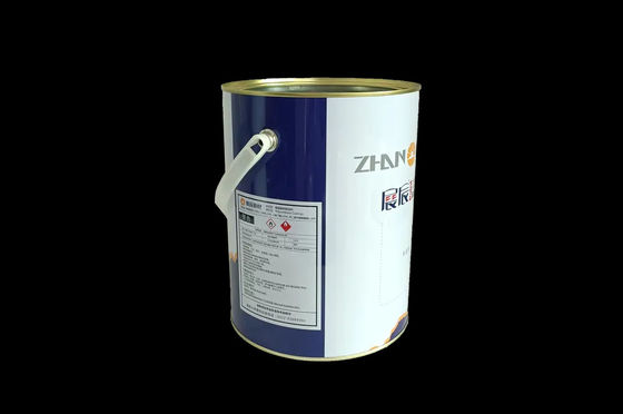 1 Gallon Oil Paint Besi Tinplate Kaleng Dengan Plastik Hoop Handle