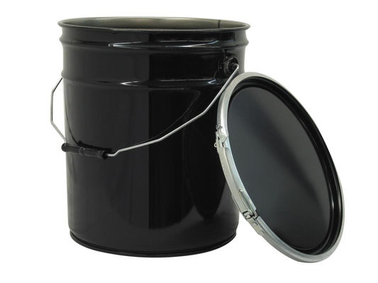 Tinplate Ink Bucket Resistant Korosi 1 Gallon Untuk 6 Gallon