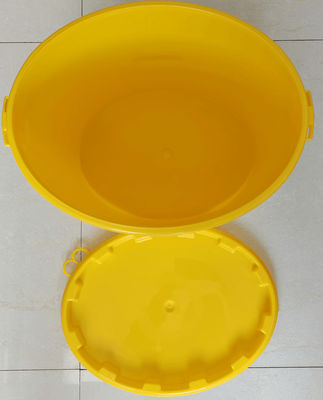 20 L Plastik Bucket Container Oval Untuk Menyimpan Lukisan Dengan Sertifikat ISO