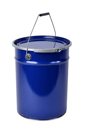 Metal Anti Rust 5 Gallon Cat Can Bucket Dengan Genggam Logam