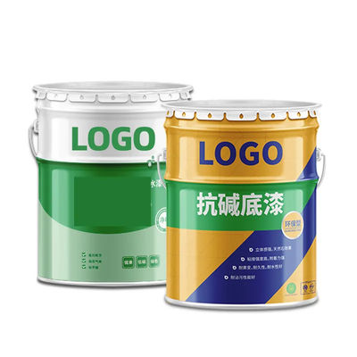 5 Gallon Bucket Baja Bulat Dengan Tutup Yang Dapat Dihapus