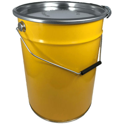 Epoxy Lapisan Baja Open Head Bucket Dengan Ring Seal Cover Epdm Gasket