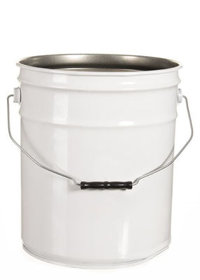 5 GALLON PAIL STEEL, OPEN HEAD, UNLINED, 28/26 GAGE